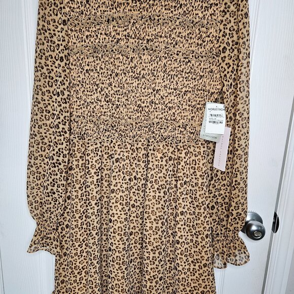 NWT Rachel Parcell Animal Print Dress Size 6 - Picture 4 of 16